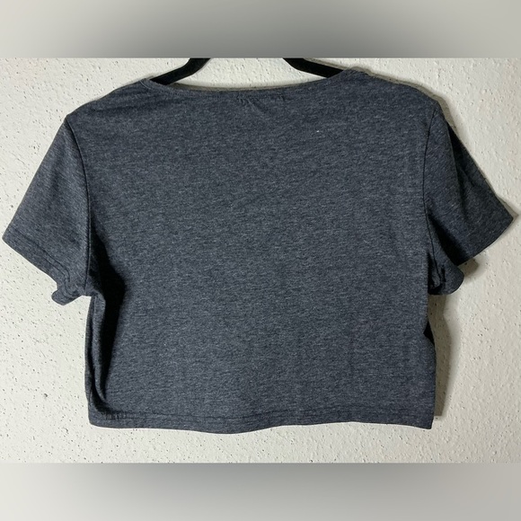ROMWE Gray Graphic Short Sleeve Tee - Picture 4 of 4